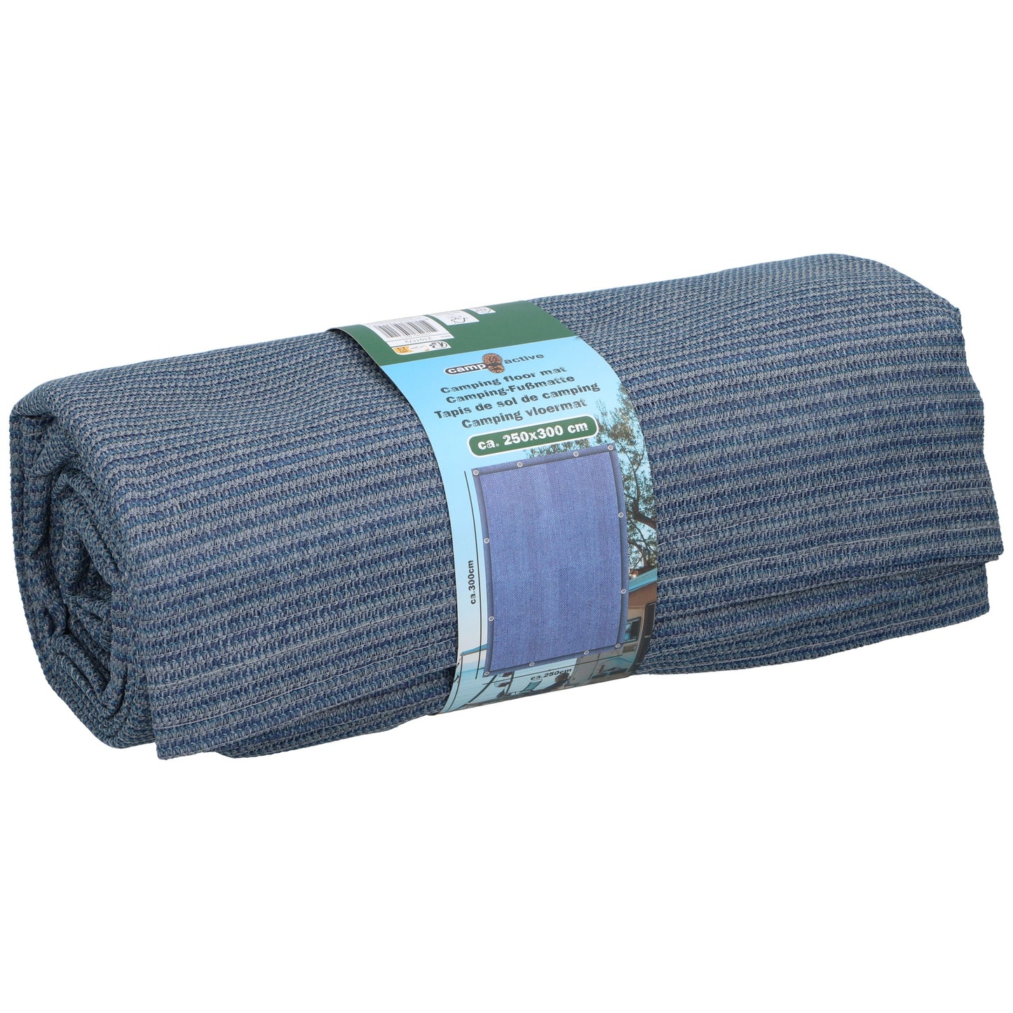 Στρώμα Δαπέδου Camping Μπλε 2.5x3m CAMP ACTIVE - Hippiehome.gr