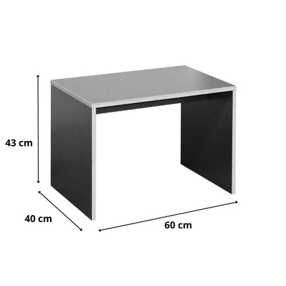 Coffee table Rio Megapap anthracite color 60x40x43cm.