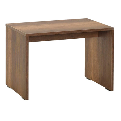 Coffee table Rio Megapap walnut color 60x40x43cm.