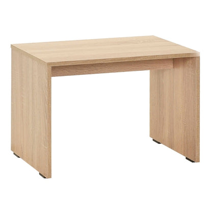 Coffee table for living room - office Rio Megapap color sonoma 60x40x43cm.