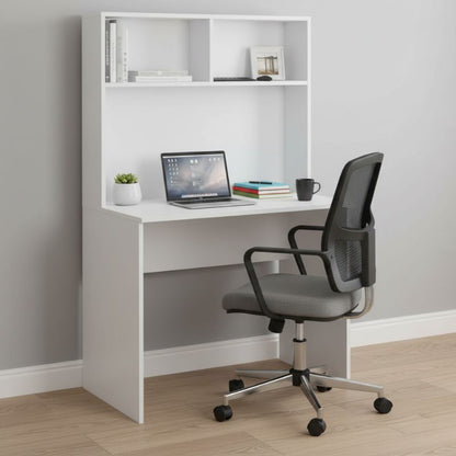 Γραφείο εργασίας Trendline Megapap χρώμα λευκό 90x52x148εκ. - Hippiehome.gr