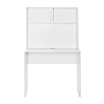 Γραφείο εργασίας Trendline Megapap χρώμα λευκό 90x52x148εκ. - Hippiehome.gr