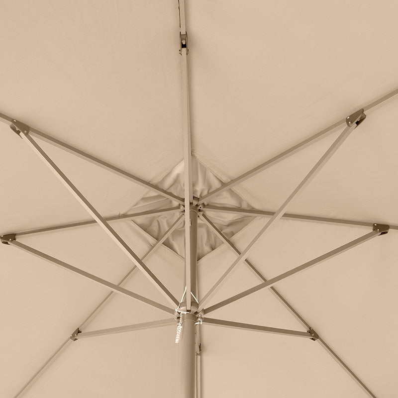 Ομπρέλα κήπου Dylan Megapap αλουμινίου χρώμα εκρού 3x3m. - Hippiehome.gr