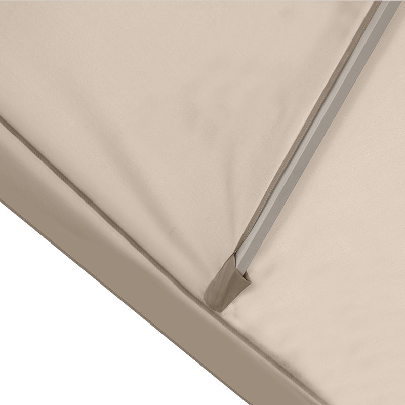 Ομπρέλα κήπου Dylan Megapap αλουμινίου χρώμα εκρού 3x3m. - Hippiehome.gr