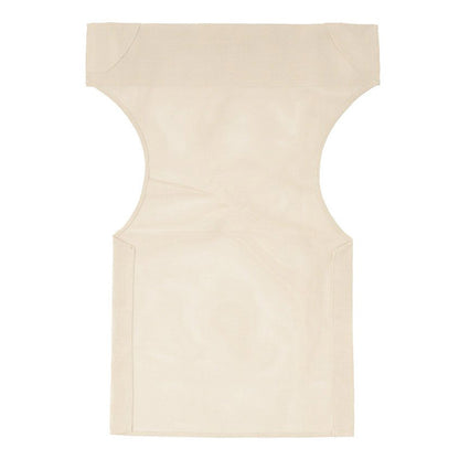 Διάτρητο πανί επαγγελματικό για πολυθρόνα σκηνοθέτη χρώματος εκρού Megapap - Hippiehome.gr