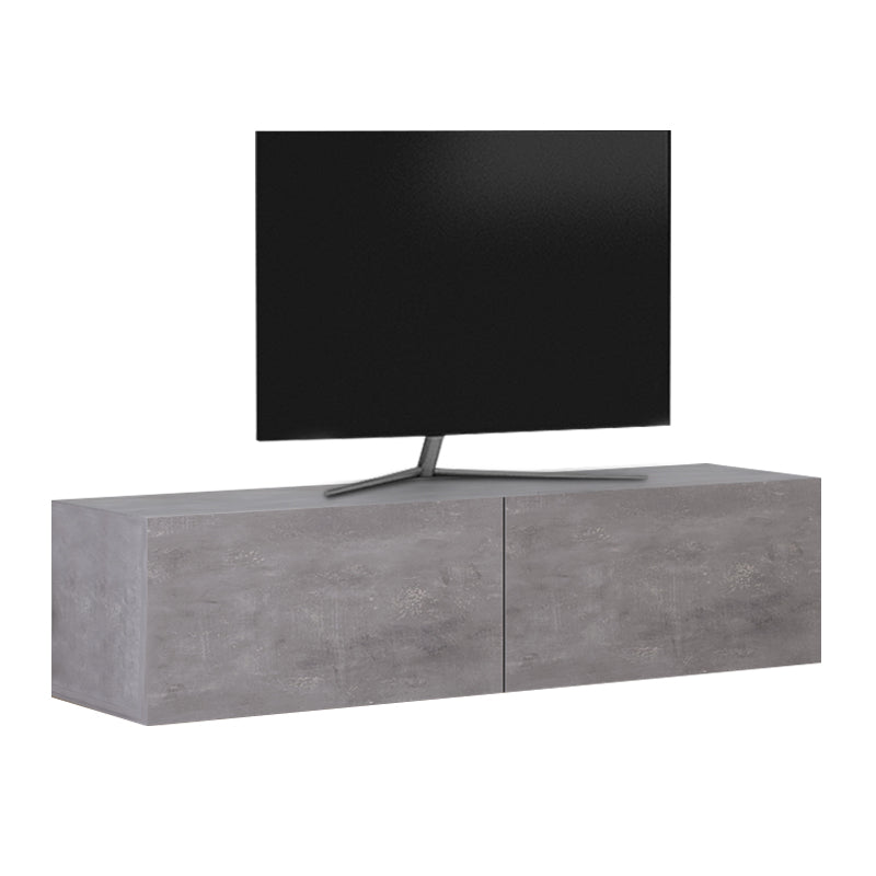 Έπιπλο τηλεόρασης επιτοίχιο Palm Megapap χρώμα γκρι ρετρό 120x32x30εκ. - Hippiehome.gr