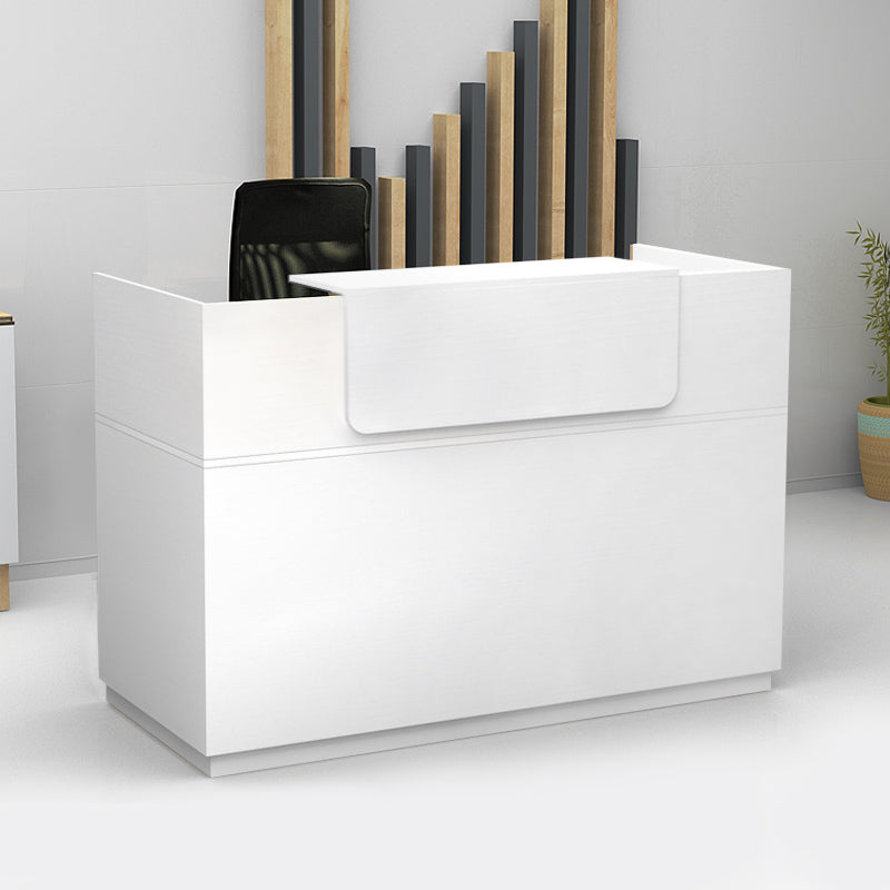 Reception desk Lemmon Megapap color white 160x70x110cm.