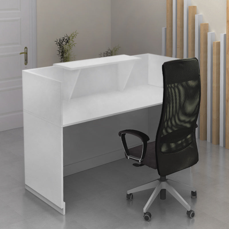 Reception desk Lemmon Megapap color white 160x70x110cm.