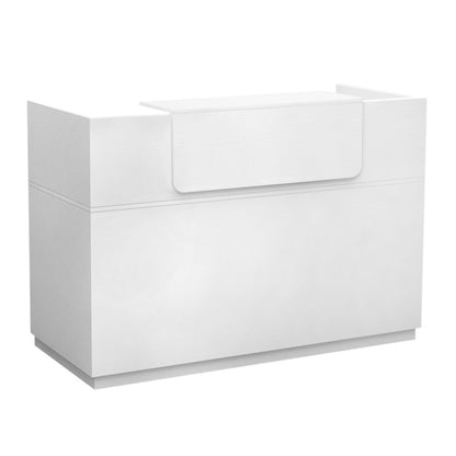 Reception desk Lemmon Megapap color white 160x70x110cm.