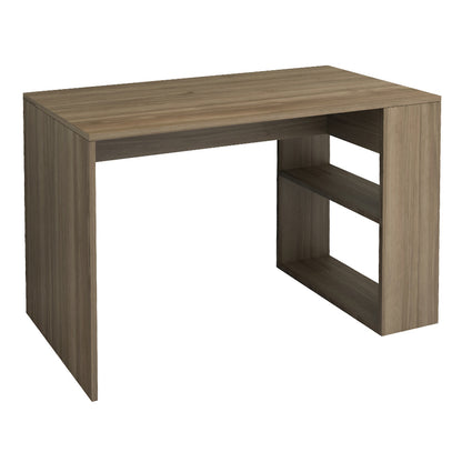 Γραφείο εργασίας Mikro Megapap χρώμα καρυδί 120x60x75εκ. - Hippiehome.gr