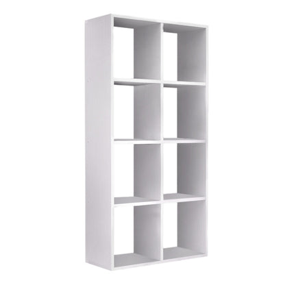 Anser Megapap bookcase color white 69.8x29x142cm.