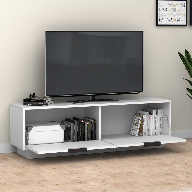 TV cabinet Lisa Megapap color white 140x35x43cm.