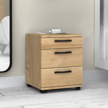 Κομοδίνο - συρταριέρα γραφείου Roco Megapap χρώμα φυσικό οξιάς 40x39x57εκ. - Hippiehome.gr