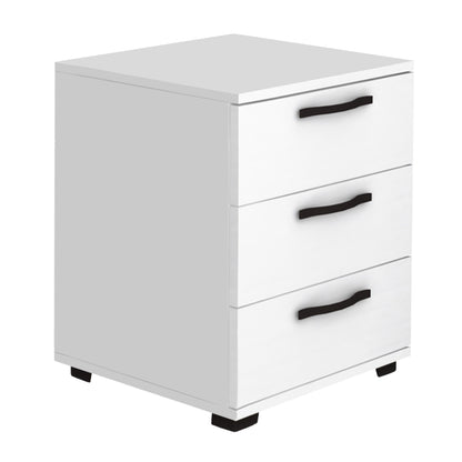 Κομοδίνο - συρταριέρα γραφείου Roco Megapap χρώμα λευκό 40x39x57εκ. - Hippiehome.gr