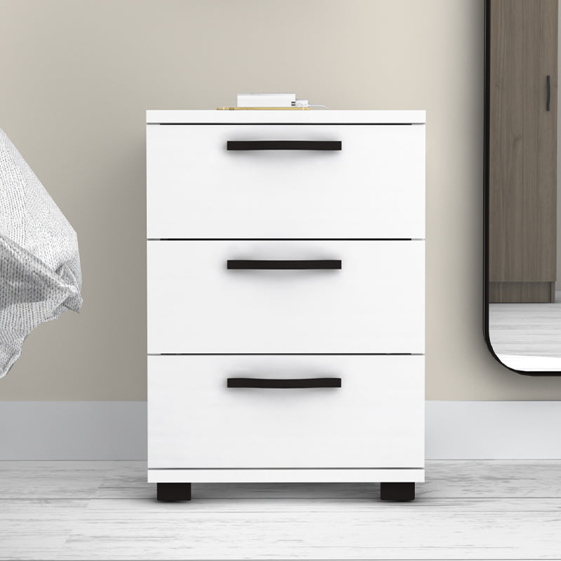 Κομοδίνο - συρταριέρα γραφείου Roco Megapap χρώμα λευκό 40x39x57εκ. - Hippiehome.gr