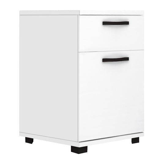 Κομοδίνο - συρταριέρα γραφείου Veto Megapap χρώμα λευκό 40x39x57εκ. - Hippiehome.gr