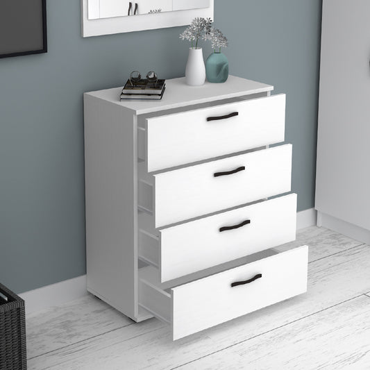 Συρταριέρα Velika Megapap χρώμα λευκό 73x44x96εκ. - Hippiehome.gr