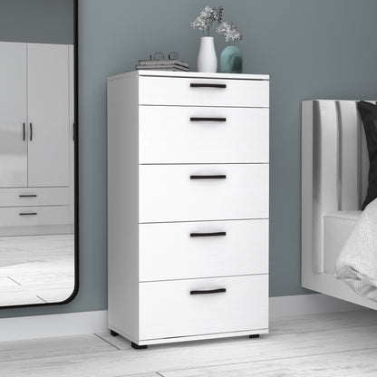 Συρταριέρα Helia Megapap χρώμα λευκό 60x44x108εκ. - Hippiehome.gr