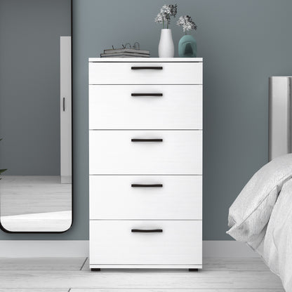 Συρταριέρα Helia Megapap χρώμα λευκό 60x44x108εκ. - Hippiehome.gr