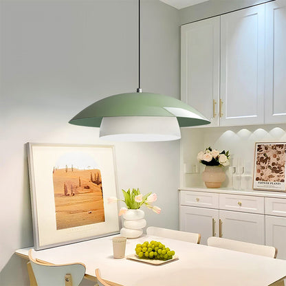 Φωτιστικό οροφής Eliora Megapap E27 μεταλλικό μονόφωτο χρώμα μέντα Ø36x100εκ. - Hippiehome.gr
