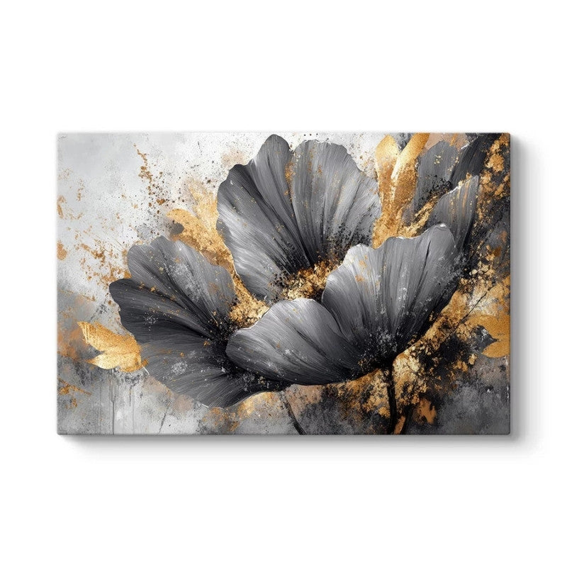 Πίνακας σε καμβά "Flowers Whispering in the Night" Megapap ψηφιακής εκτύπωσης 140x100x3εκ. - Hippiehome.gr