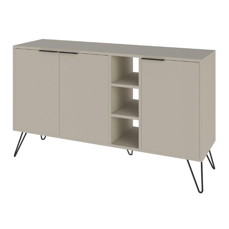 Μπουφές Clara Megapap χρώμα sandstone 142x35,6x83εκ. - Hippiehome.gr