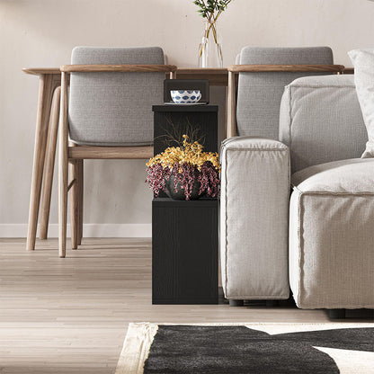 Βοηθητικό τραπεζάκι Homemania Megapap χρώμα μαύρο 60x20x60εκ. - Hippiehome.gr