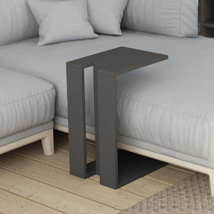 Τραπεζάκι βοηθητικό Muju Megapap χρώμα ανθρακί 30x40x57εκ. - Hippiehome.gr