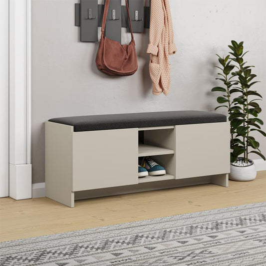 Παπουτσοθήκη Zulla Megapap χρώμα sandstone 110x37x43εκ. - Hippiehome.gr