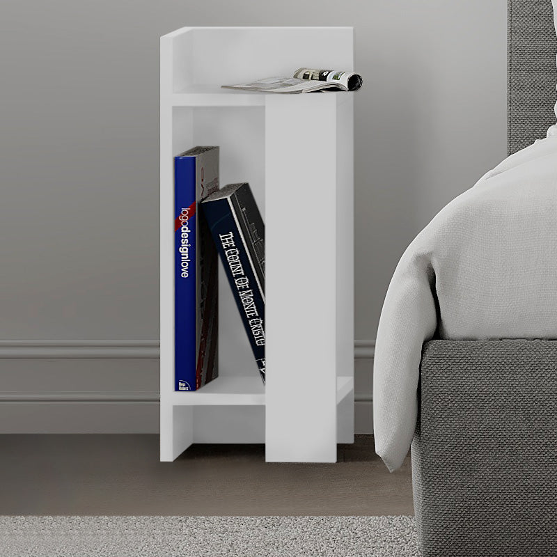 Κομοδίνο Elos Megapap σετ 2 τεμαχίων χρώμα λευκό 25x27x60εκ. - Hippiehome.gr