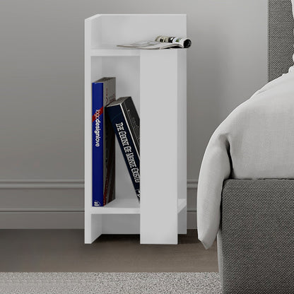 Κομοδίνο Elos Megapap σετ 2 τεμαχίων χρώμα λευκό 25x27x60εκ. - Hippiehome.gr