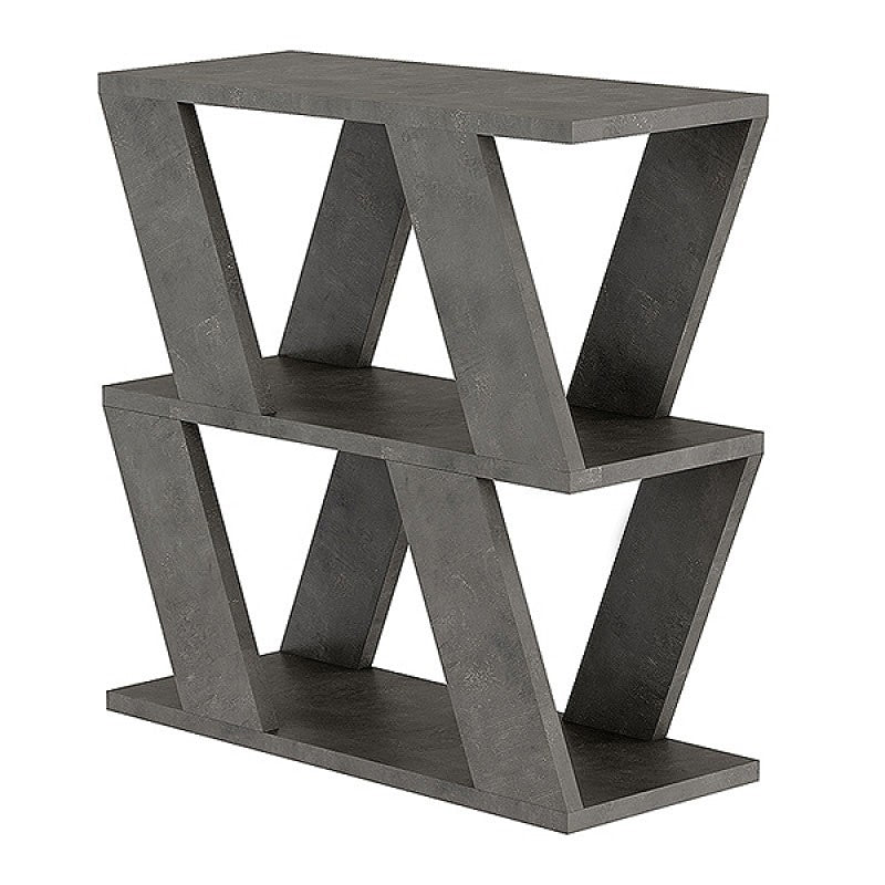 Τραπεζάκι βοηθητικό Lazena Megapap χρώμα γκρι ρετρό 60x22x57εκ. - Hippiehome.gr