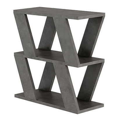 Τραπεζάκι βοηθητικό Lazena Megapap χρώμα γκρι ρετρό 60x22x57εκ. - Hippiehome.gr