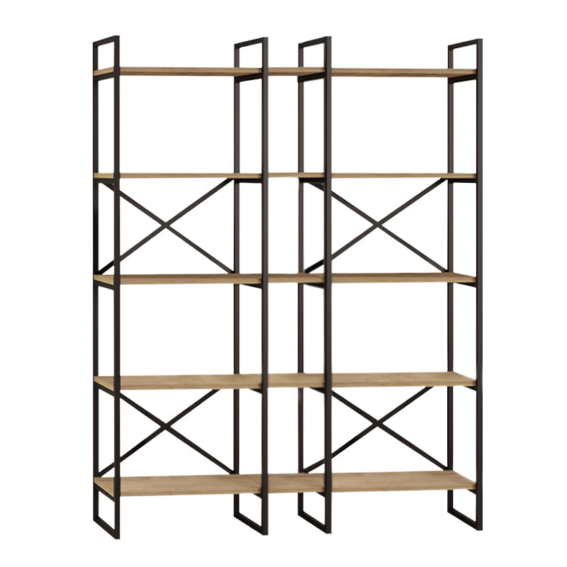 Βιβλιοθήκη Dusan Megapap χρώμα sepet oak 143,5x30x175εκ. - Hippiehome.gr