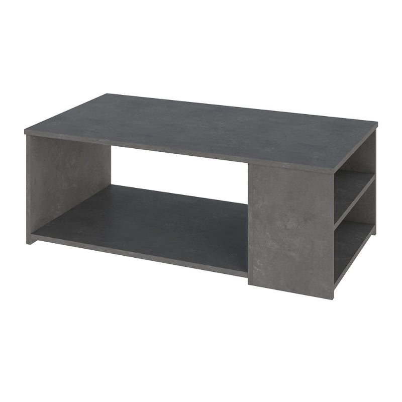 Τραπεζάκι σαλονιού Berg Megapap χρώμα γκρι ρετρό 110x60x40εκ. - Hippiehome.gr