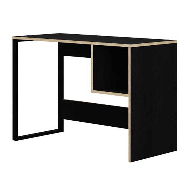 Γραφείο εργασίας Cubo Megapap χρώμα black wood 110x50x75εκ. - Hippiehome.gr
