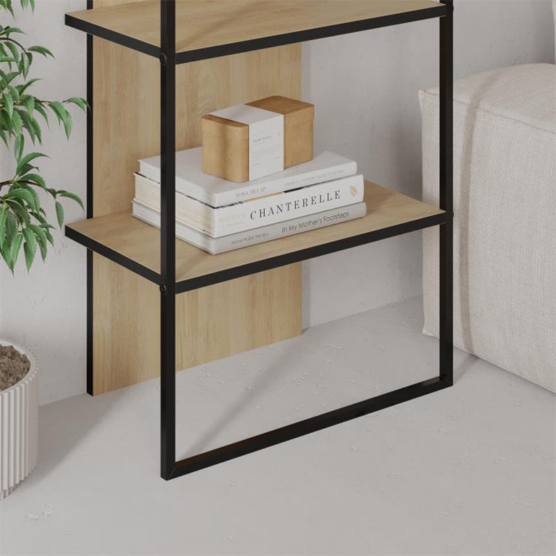 Βιβλιοθήκη Archy Megapap χρώμα sapphire oak 53x31,7x180εκ. - Hippiehome.gr