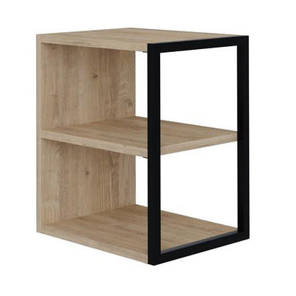 Τραπεζάκι βοηθητικό - Κομοδίνο Echo Megapap χρώμα sapphire oak 30x42x45εκ. - Hippiehome.gr