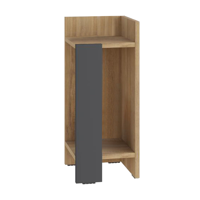 Κομοδίνο Elos Megapap δεξί χρώμα sapphire oak - ανθρακί 25x27x60εκ. - Hippiehome.gr