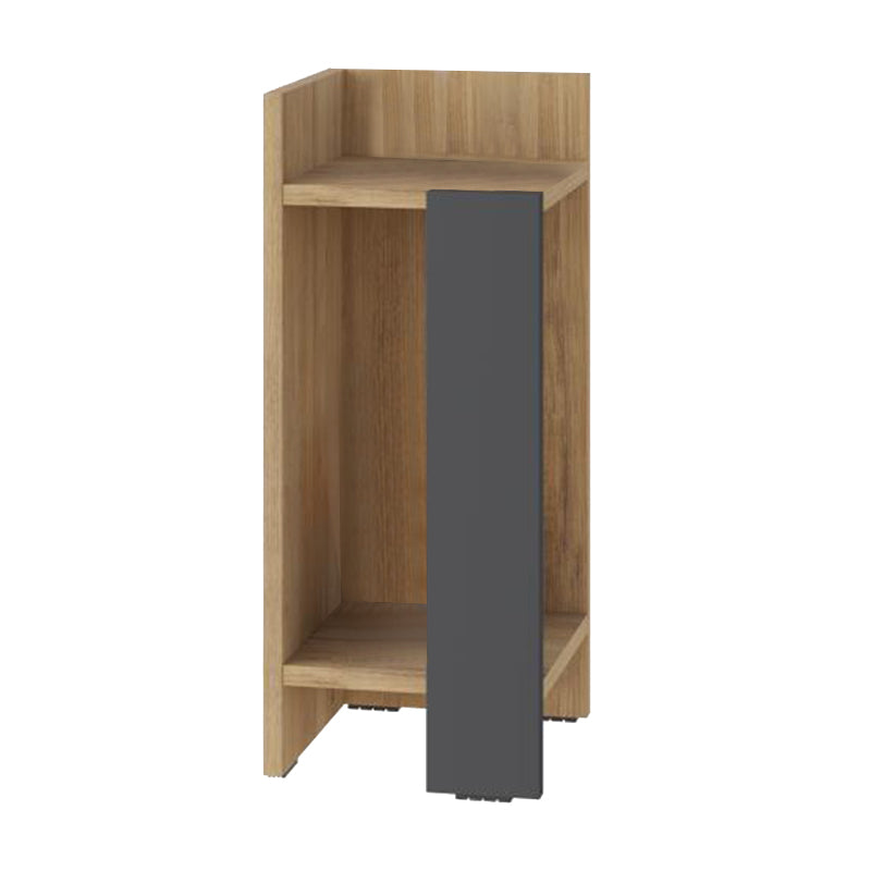 Κομοδίνο Elos Megapap αριστερό χρώμα sapphire oak - ανθρακί 25x27x60εκ. - Hippiehome.gr