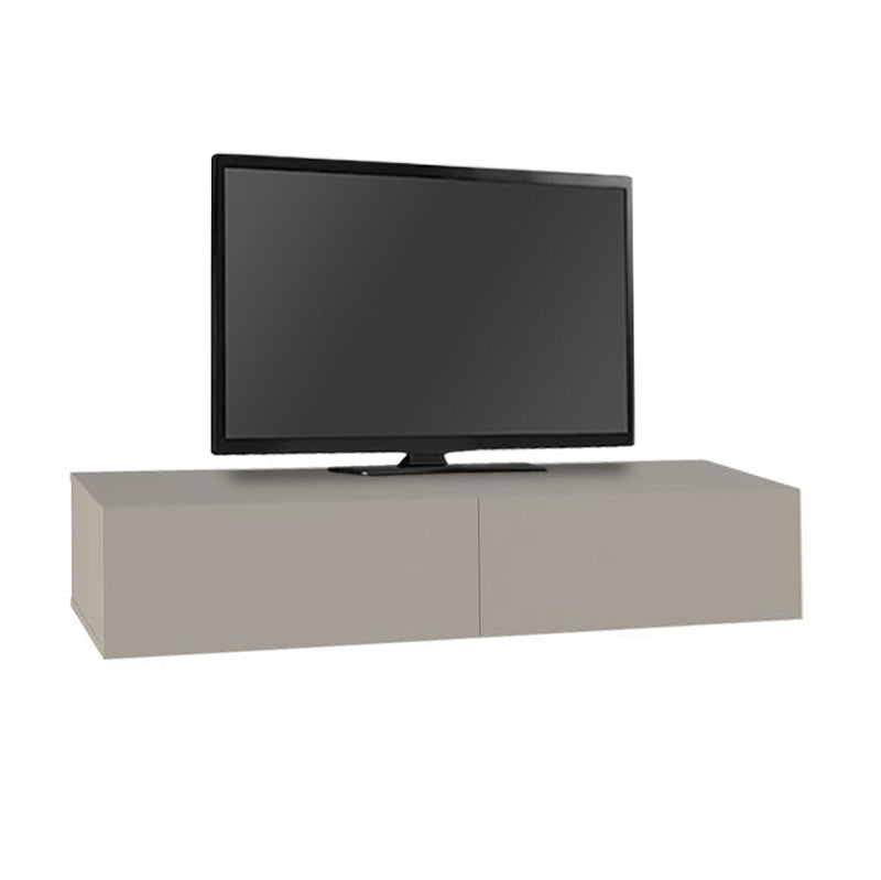 Έπιπλο τηλεόρασης επιτοίχιο Francy Megapap χρώμα sandstone 135x31,7x25εκ. - Hippiehome.gr
