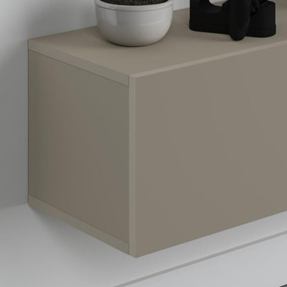Έπιπλο τηλεόρασης επιτοίχιο Francy Megapap χρώμα sandstone 180x30x30εκ. - Hippiehome.gr