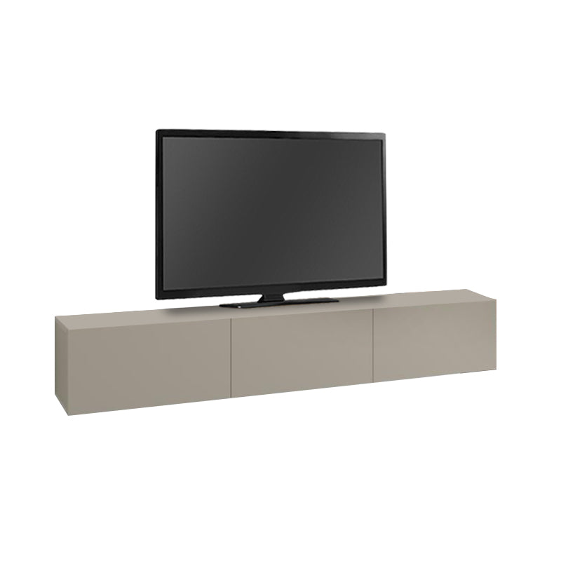 Έπιπλο τηλεόρασης επιτοίχιο Francy Megapap χρώμα sandstone 180x30x30εκ. - Hippiehome.gr