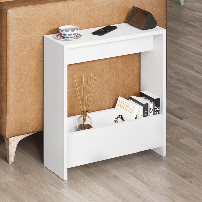 Τραπεζάκι βοηθητικό Simpi Megapap χρώμα λευκό 55x20x60εκ. - Hippiehome.gr