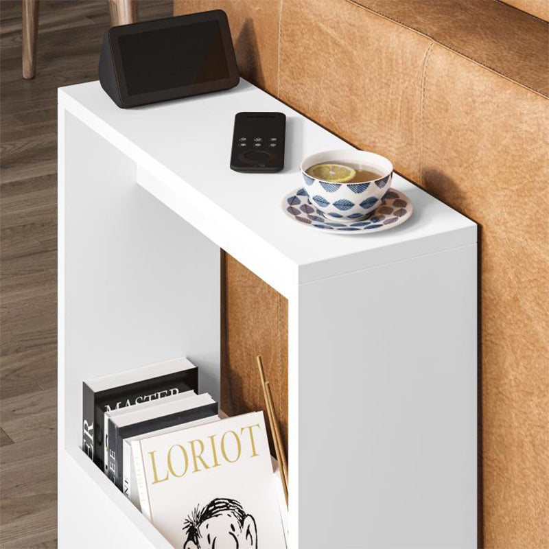 Τραπεζάκι βοηθητικό Simpi Megapap χρώμα λευκό 55x20x60εκ. - Hippiehome.gr