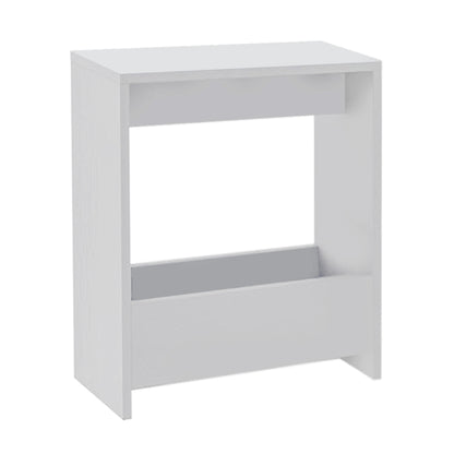 Τραπεζάκι βοηθητικό Simpi Megapap χρώμα λευκό 55x20x60εκ. - Hippiehome.gr