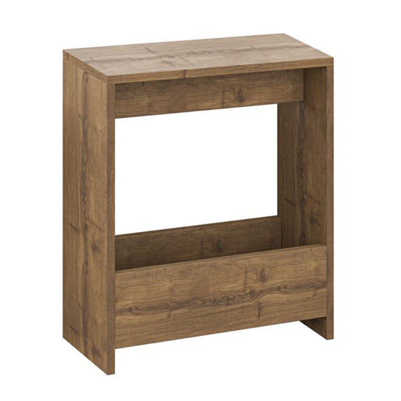 Τραπεζάκι βοηθητικό Simpi Megapap χρώμα ανοιχτό καρυδί 55x20x60εκ. - Hippiehome.gr