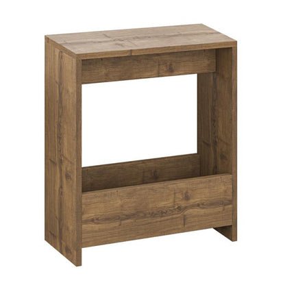 Τραπεζάκι βοηθητικό Simpi Megapap χρώμα ανοιχτό καρυδί 55x20x60εκ. - Hippiehome.gr