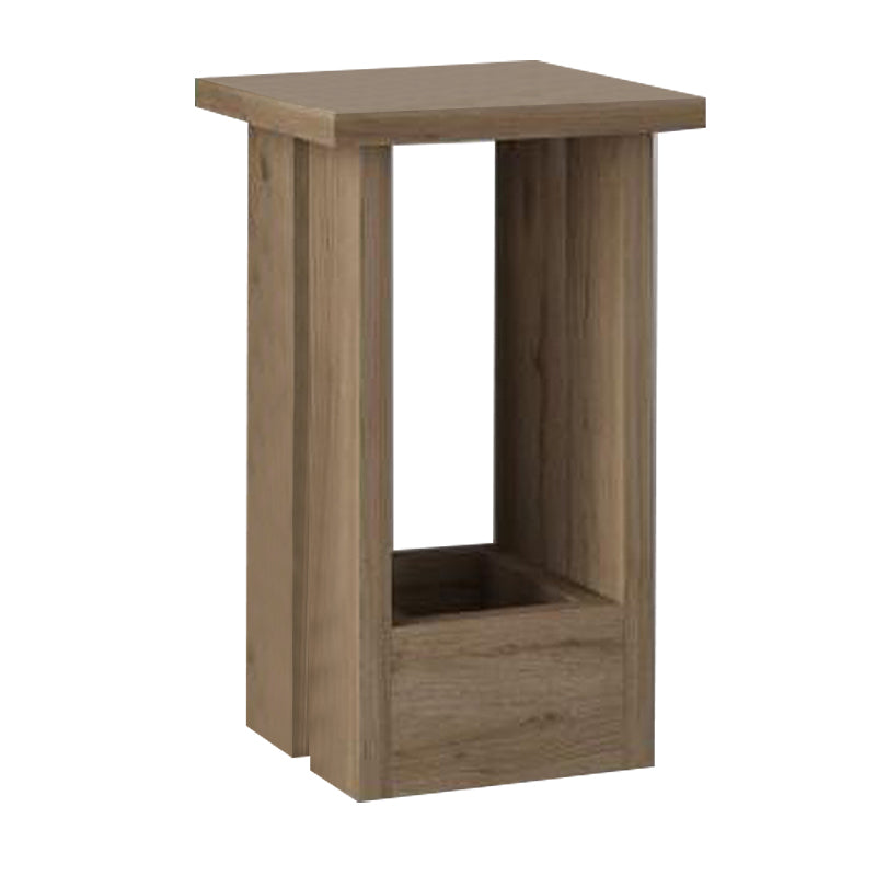 Τραπεζάκι βοηθητικό Tasos Megapap χρώμα sepet oak 30x30x50,3εκ. - Hippiehome.gr