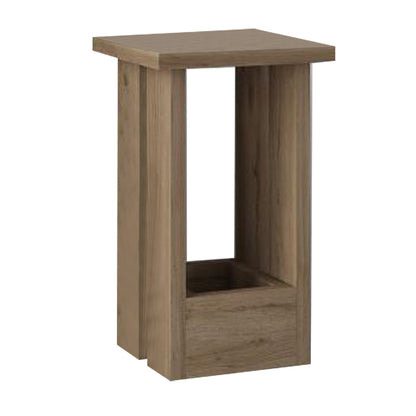 Τραπεζάκι βοηθητικό Tasos Megapap χρώμα sepet oak 30x30x50,3εκ. - Hippiehome.gr